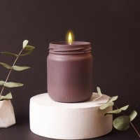 Kokulu Cam Mum – Sütlü Kahve